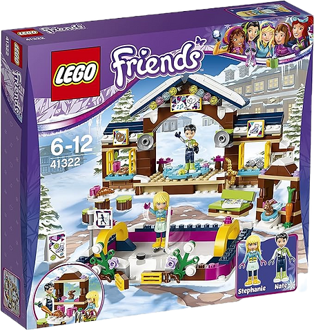 Meest uitdagende Lego Friends sets voor kinderen. Lego Friends IJsbaan in Wintersportplaats